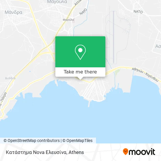Κατάστημα Nova Ελευσίνα map