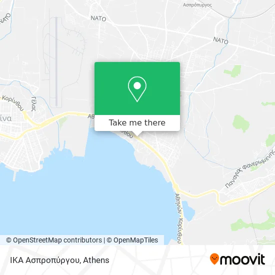 ΙΚΑ Ασπροπύργου map
