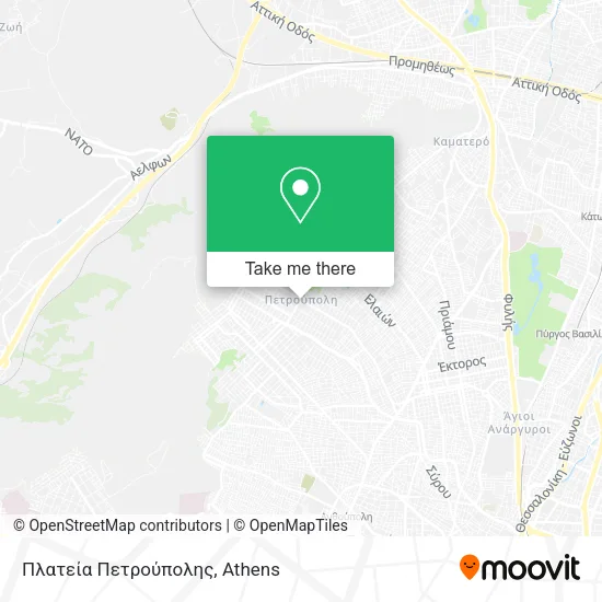 Πλατεία Πετρούπολης map