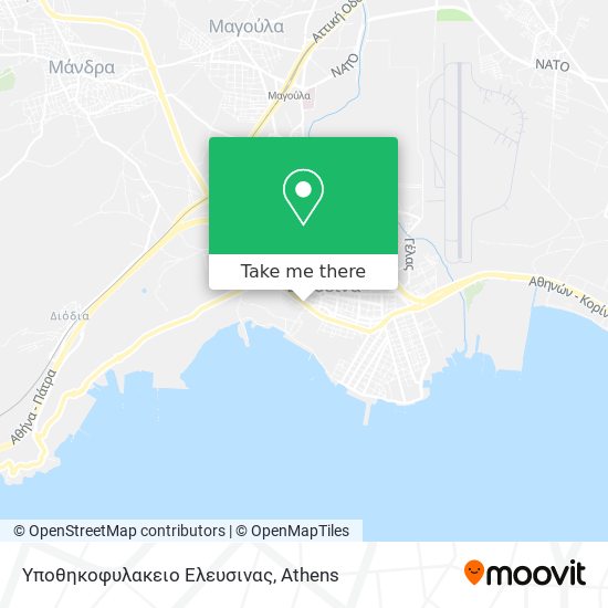 Υποθηκοφυλακειο Ελευσινας map