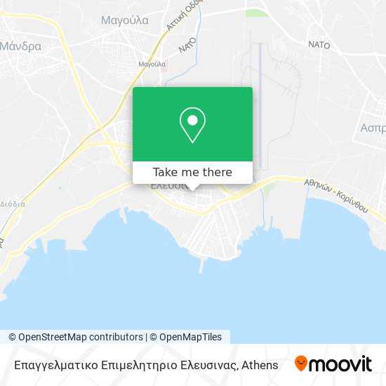 Επαγγελματικο Επιμελητηριο Ελευσινας map