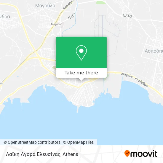 Λαϊκή Αγορά Ελευσίνας map