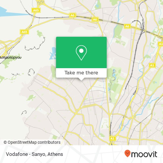 Vodafone - Sanyo map