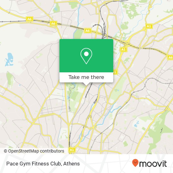 Pace Gym Fitness Club map