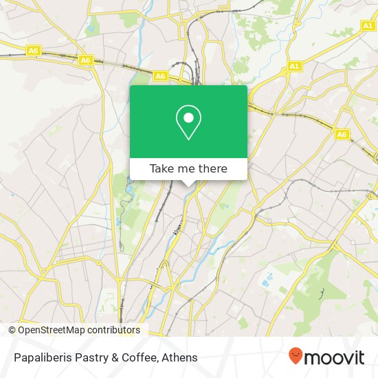 Papaliberis Pastry & Coffee map