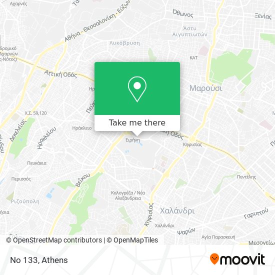No 133 map
