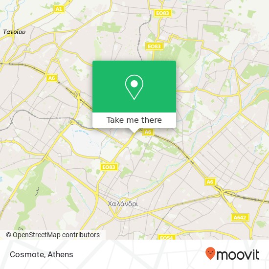 Cosmote map
