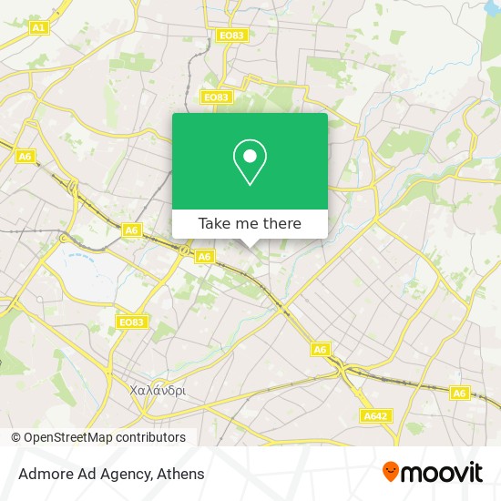 Admore Ad Agency map