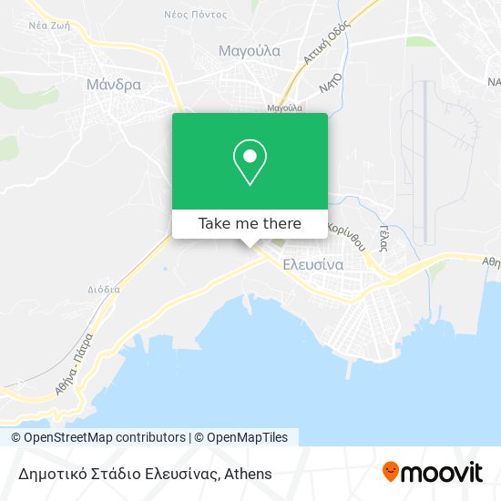 Δημοτικό Στάδιο Ελευσίνας map