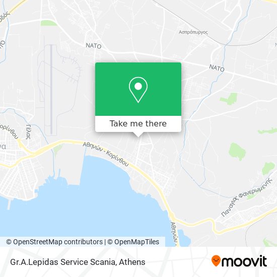 Gr.A.Lepidas  Service Scania map