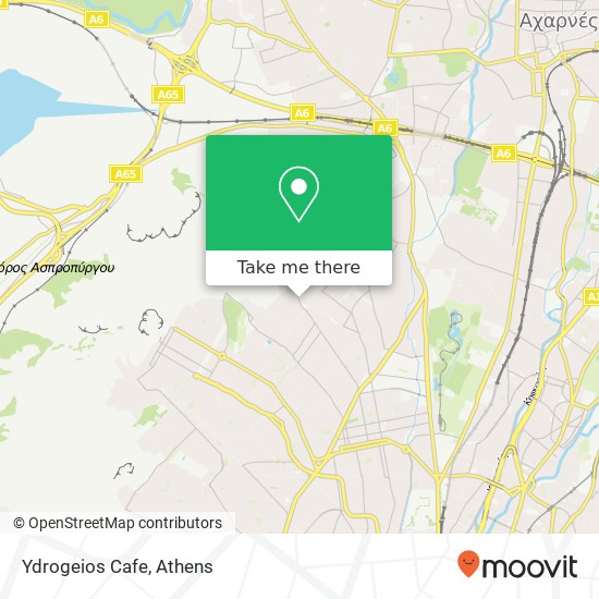 Ydrogeios Cafe map