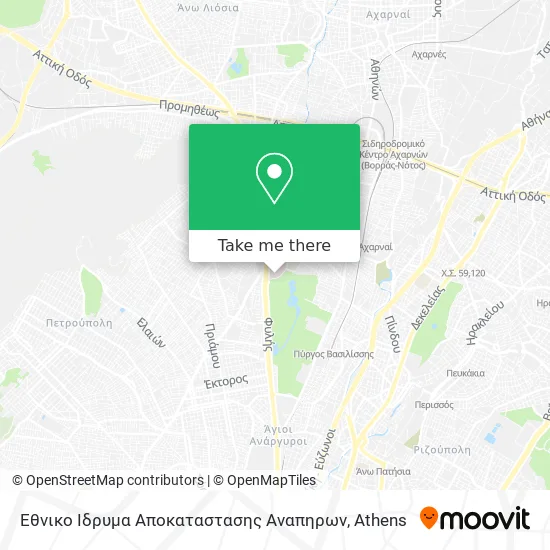 Εθνικο Ιδρυμα Αποκαταστασης Αναπηρων map