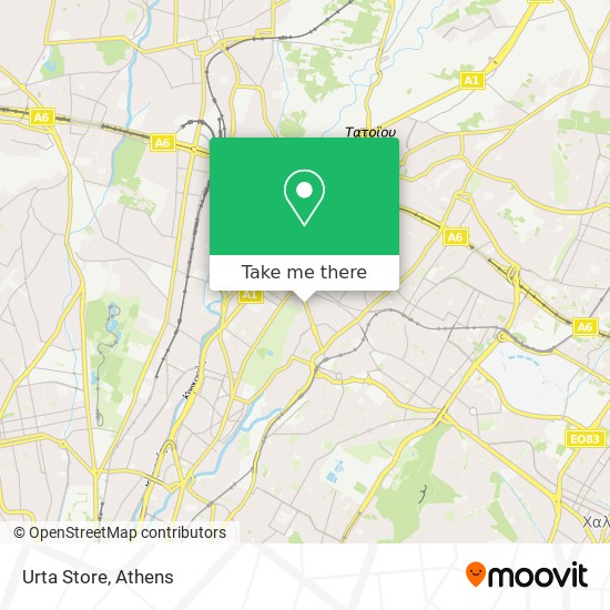 Urta Store map