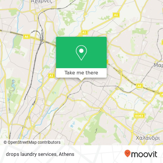 drops laundry services map