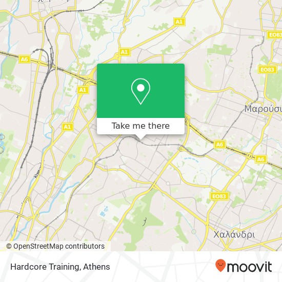 Hardcore Training map