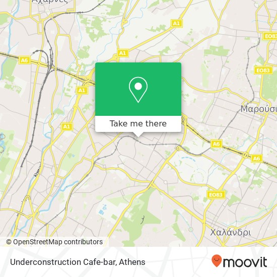 Underconstruction Cafe-bar map