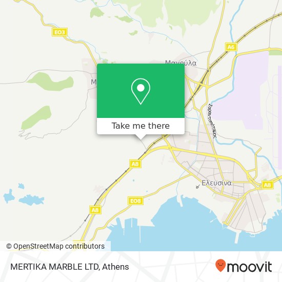 MERTIKA MARBLE LTD map