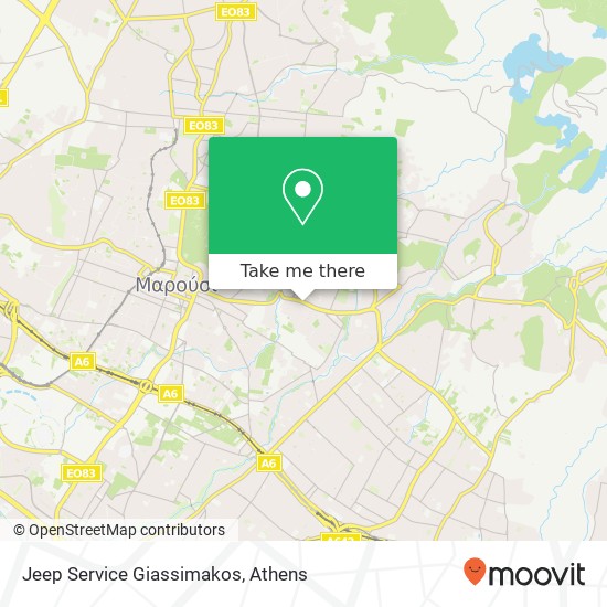 Jeep Service Giassimakos map