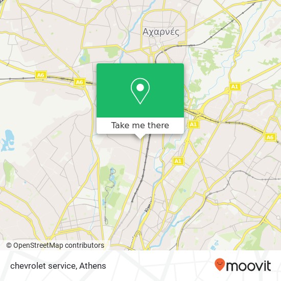 chevrolet service map