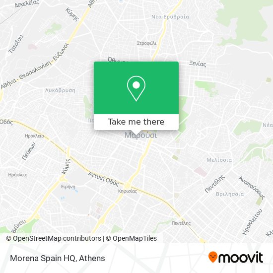 Morena Spain HQ map