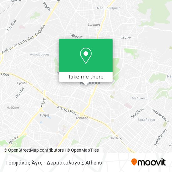 Γραφάκος Άγις - Δερματολόγος map