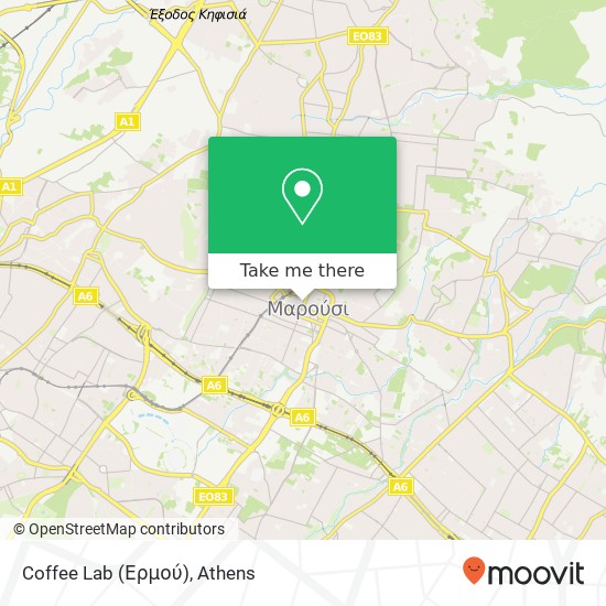 Coffee Lab (Ερμού) map