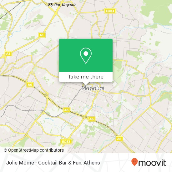 Jolie Môme - Cocktail Bar & Fun map