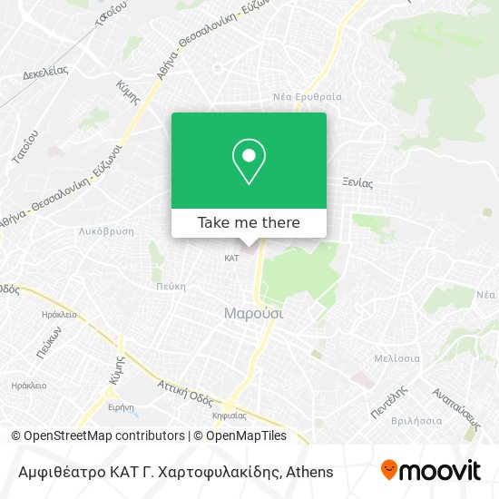 Αμφιθέατρο ΚΑΤ Γ. Χαρτοφυλακίδης map