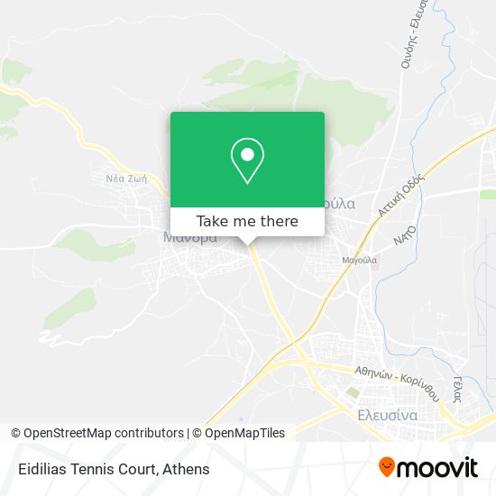 Eidilias Tennis Court map
