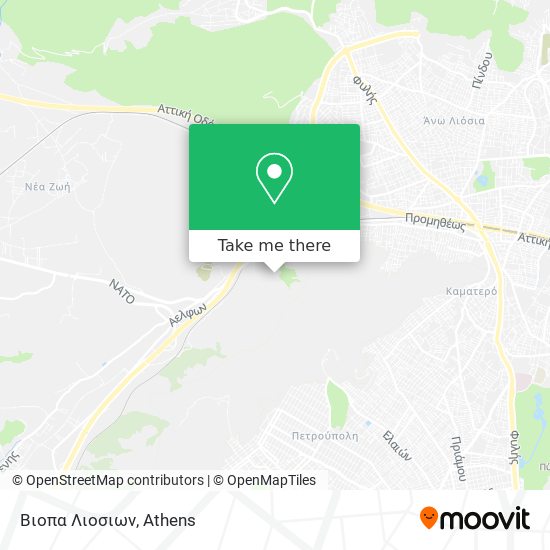 Βιοπα Λιοσιων map