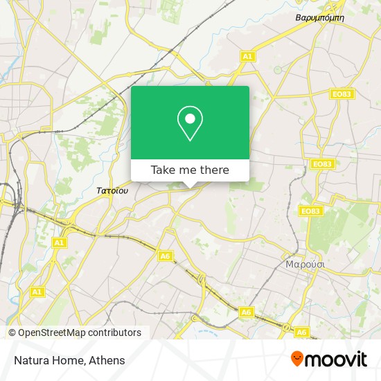 Natura Home map