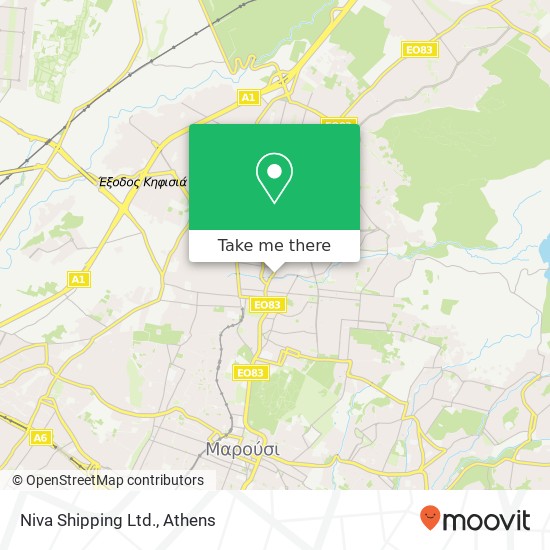 Niva Shipping Ltd. map