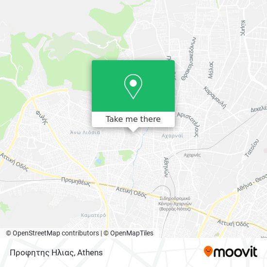 Προφητης Ηλιας map