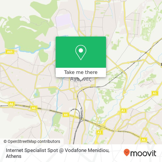 Internet Specialist Spot @ Vodafone  Menidiou map