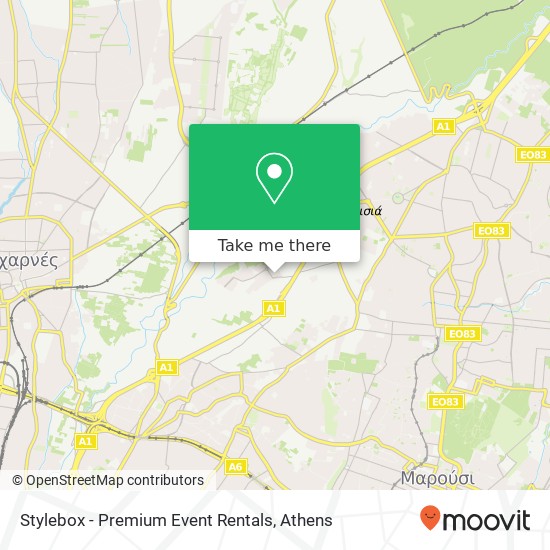Stylebox - Premium Event Rentals map