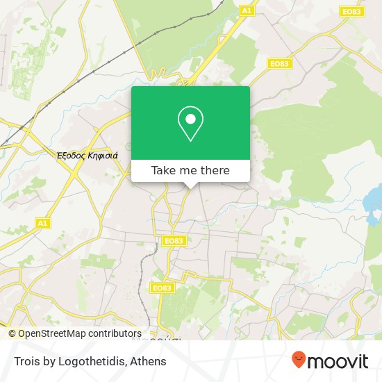 Trois by Logothetidis map