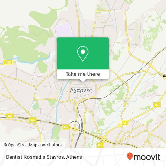 Dentist Kosmidis Stavros map