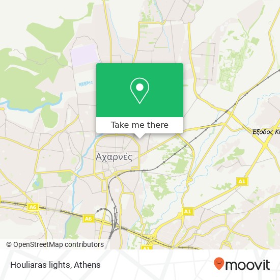 Houliaras lights map