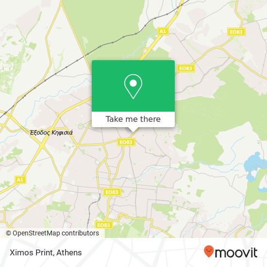 Ximos Print map
