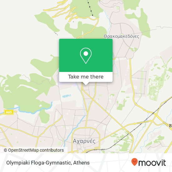 Olympiaki Floga-Gymnastic map