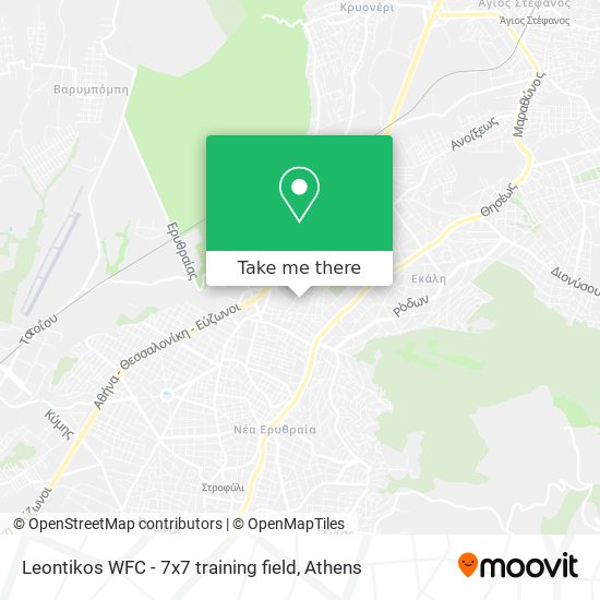 Leontikos WFC - 7x7 training field map