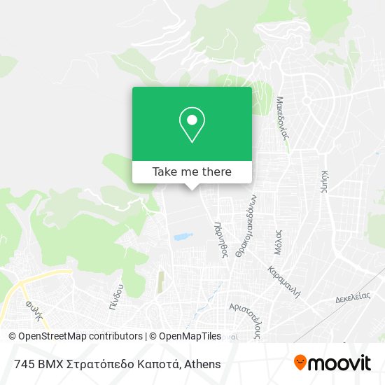 745 ΒΜΧ Στρατόπεδο Καποτά map