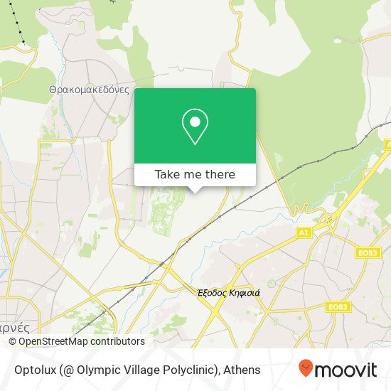 Optolux (@ Olympic Village Polyclinic) map