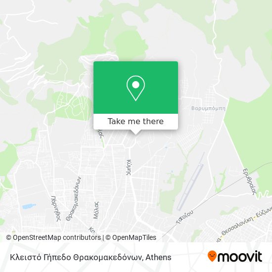 Κλειστό Γήπεδο Θρακομακεδόνων map