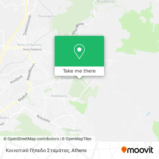 Κοινοτικό Γήπεδο Σταμάτας map