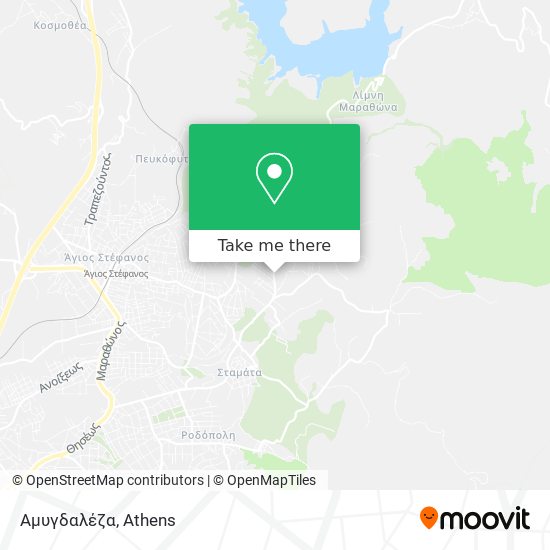 Αμυγδαλέζα map