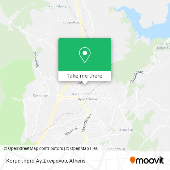 Κοιμητηριο Αγ.Στεφανου map