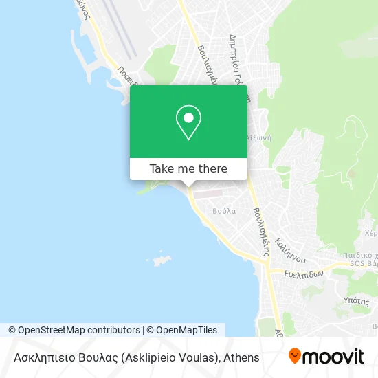 Ασκληπιειο Βουλας (Asklipieio Voulas) map