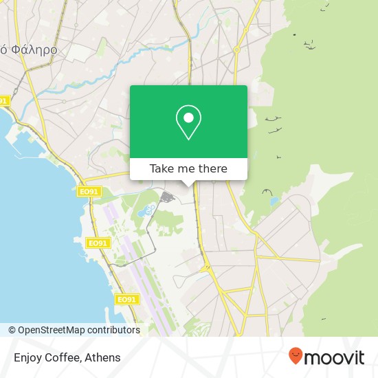 Enjoy Coffee map