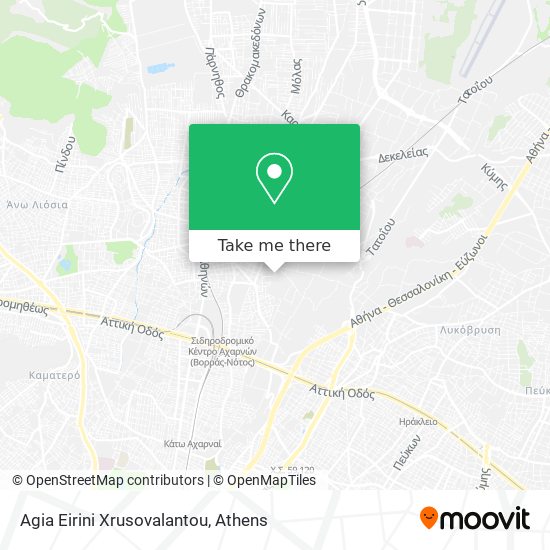 Agia Eirini Xrusovalantou map